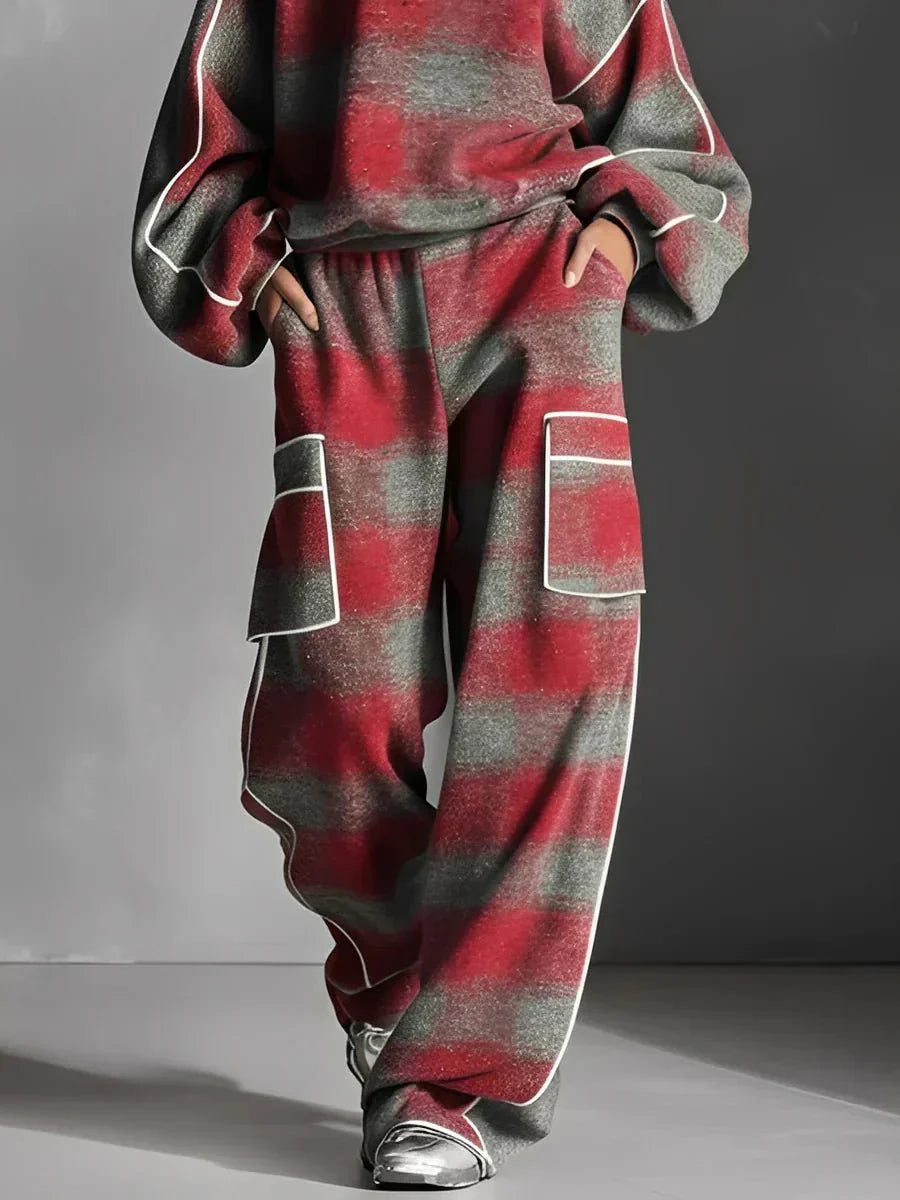 Julia | Oversized Damski Zestaw Lounge