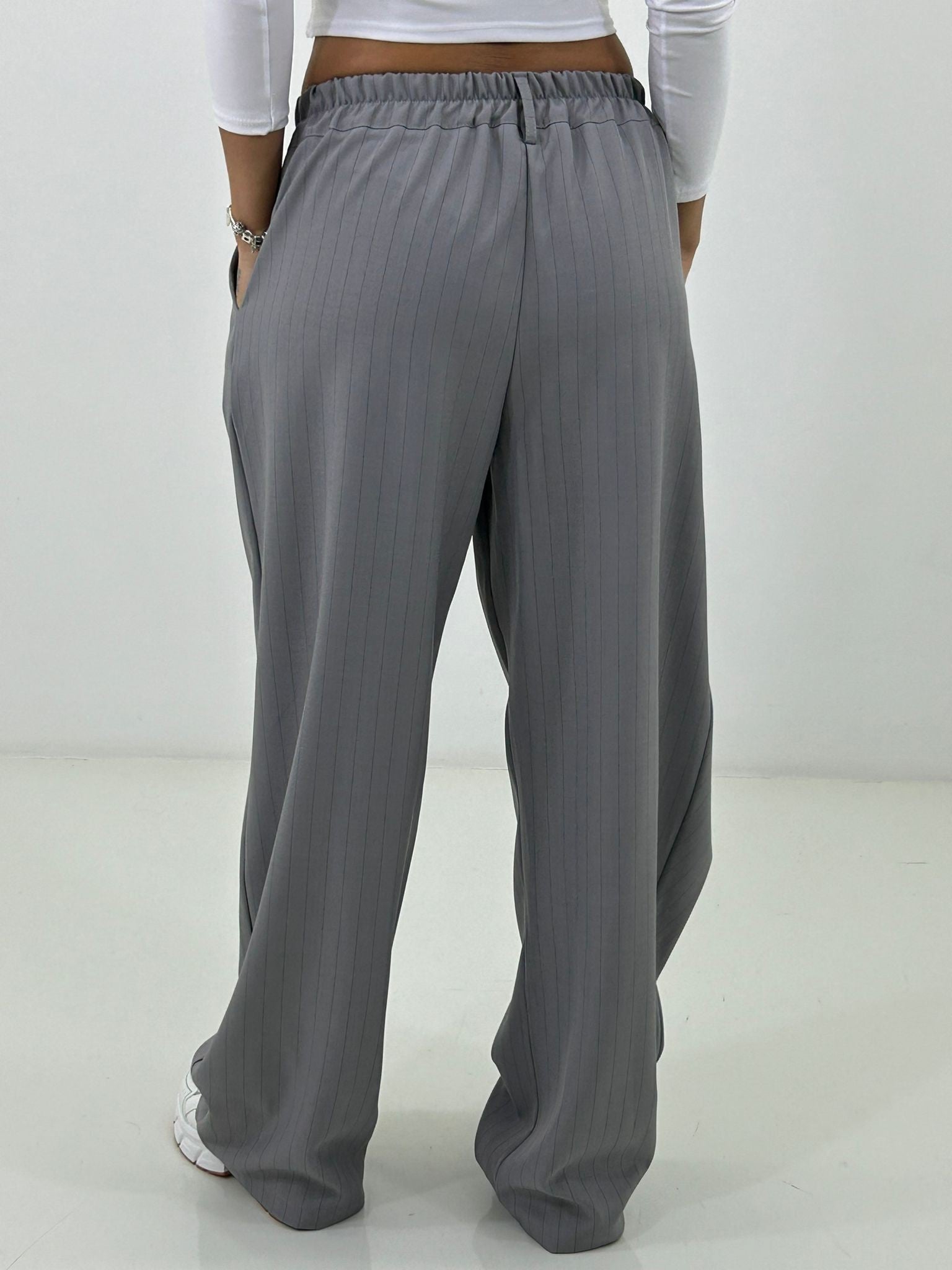 Eleganckie spodnie w paski
