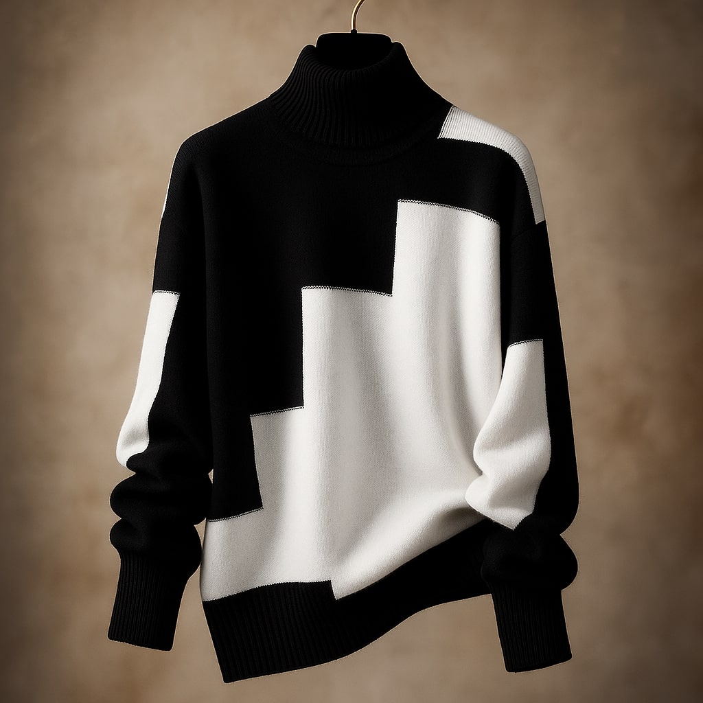 Sweter z golfem Alessia