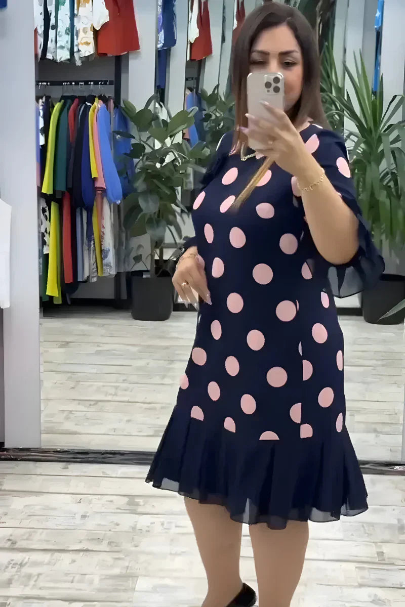 Pia – Elegancka i komfortowa sukienka midi