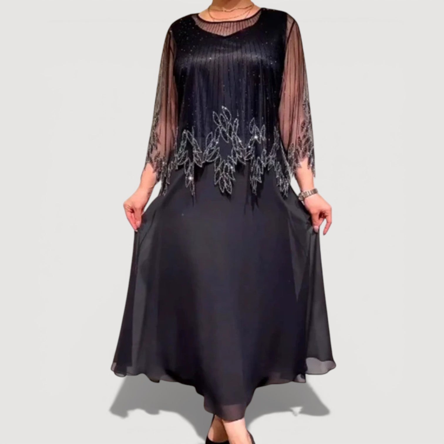 DORIS – ELEGANCKA MIDI SUKIENKA