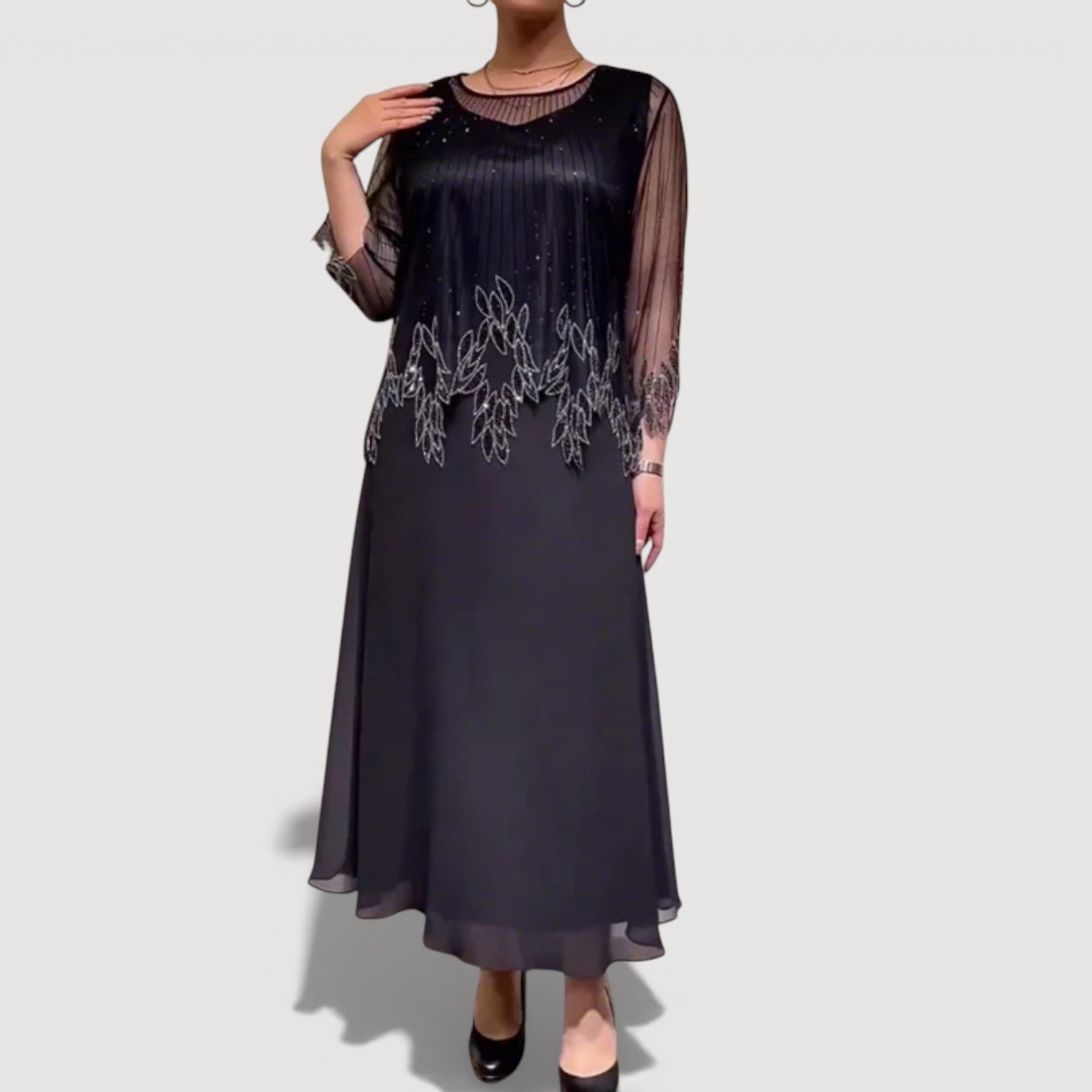 DORIS – ELEGANCKA MIDI SUKIENKA