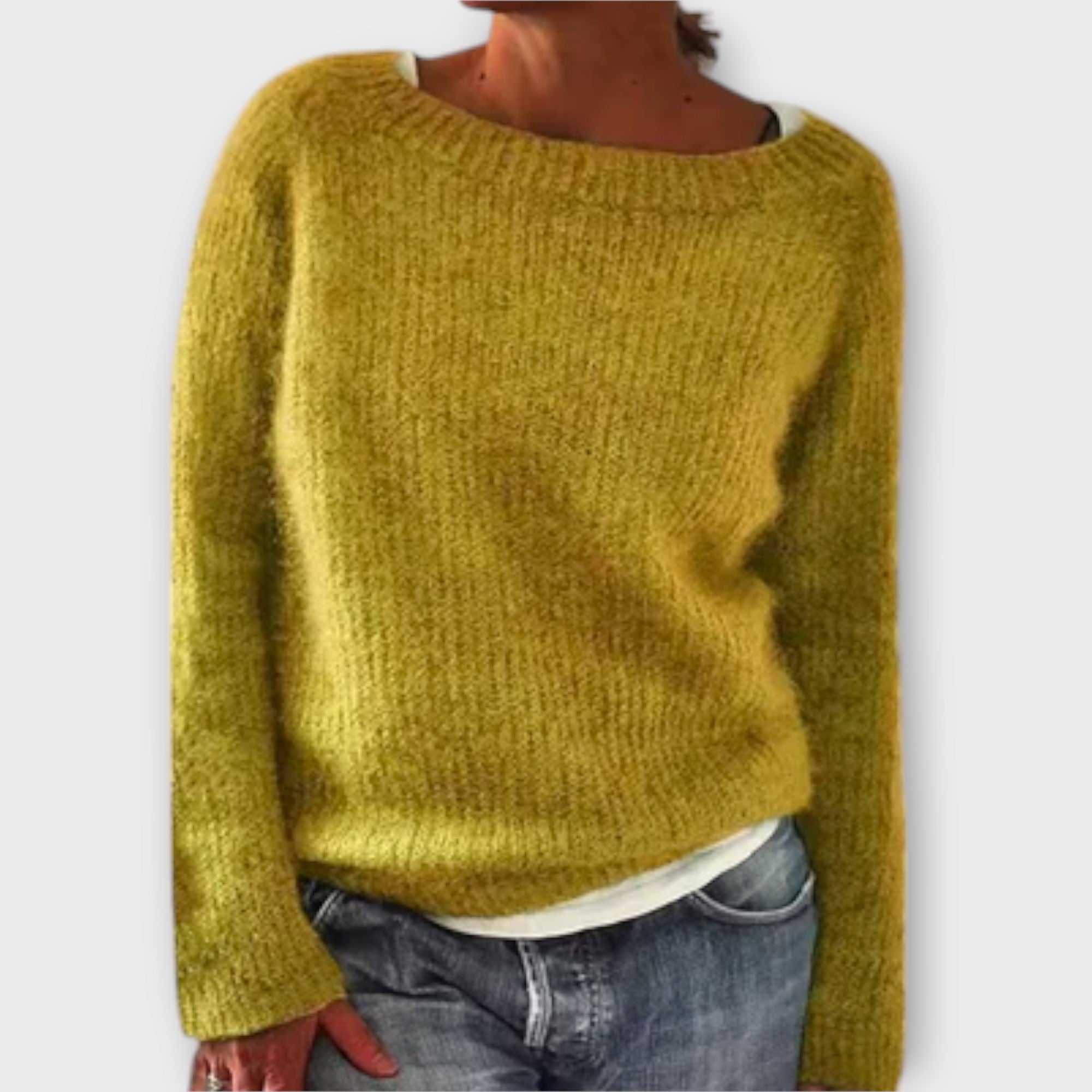 Reece | Vintage Islandzki Sweter Wełniany