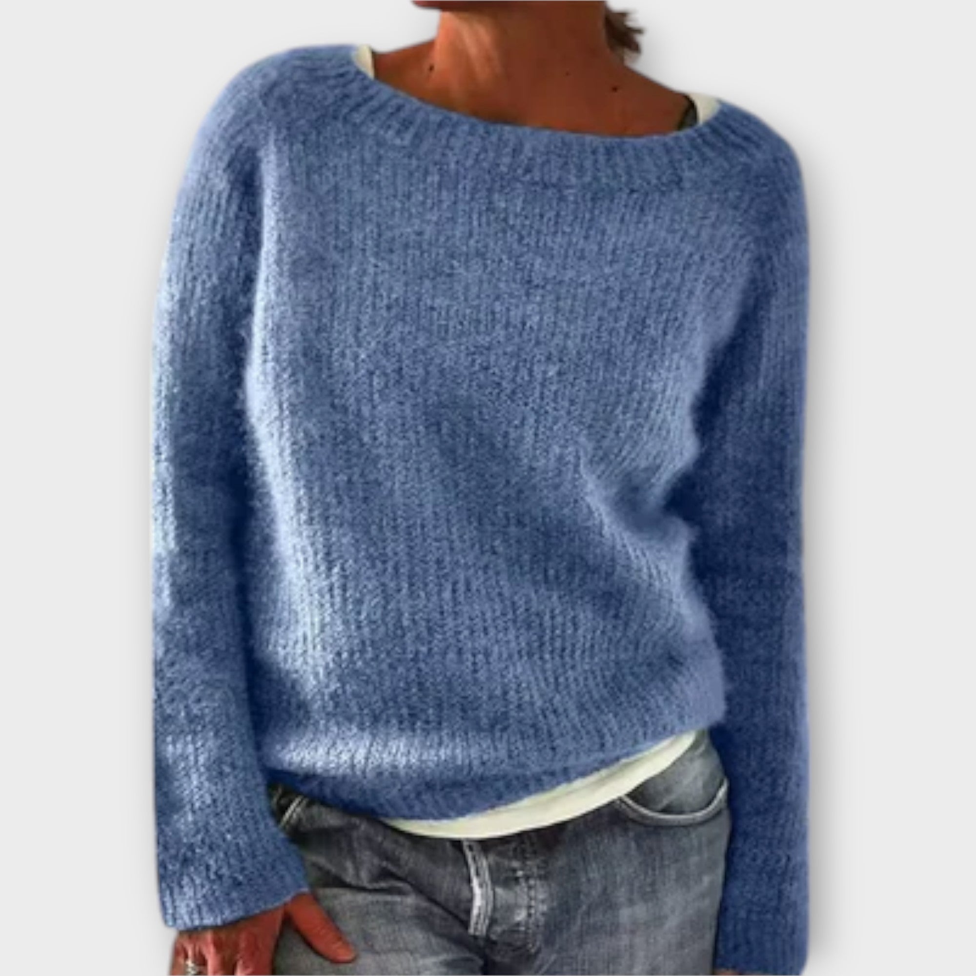 Reece | Vintage Islandzki Sweter Wełniany