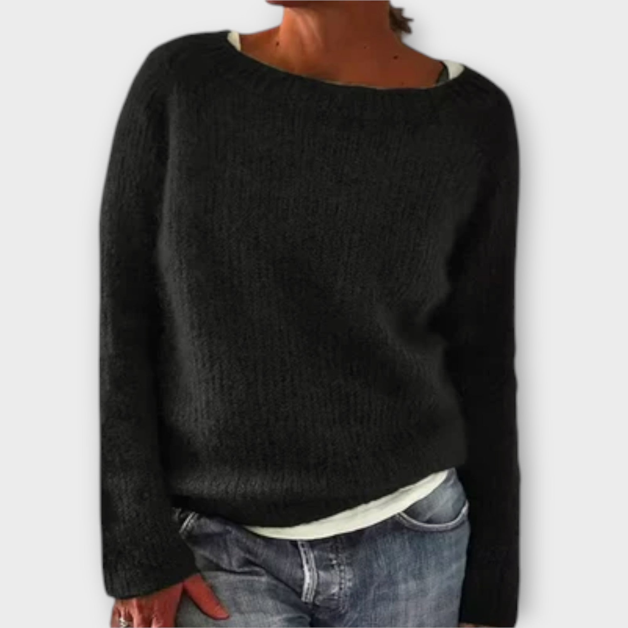Reece | Vintage Islandzki Sweter Wełniany