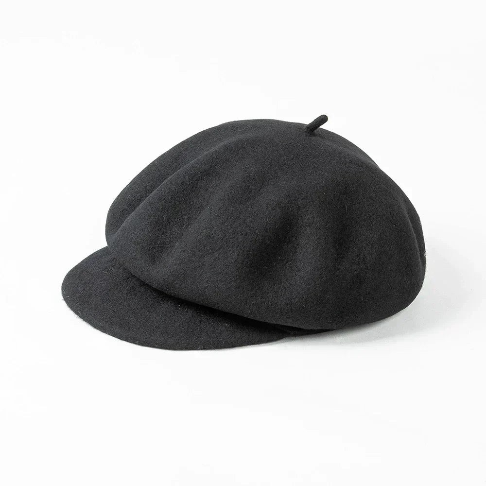 Colette – Beret z wełnianego filcu