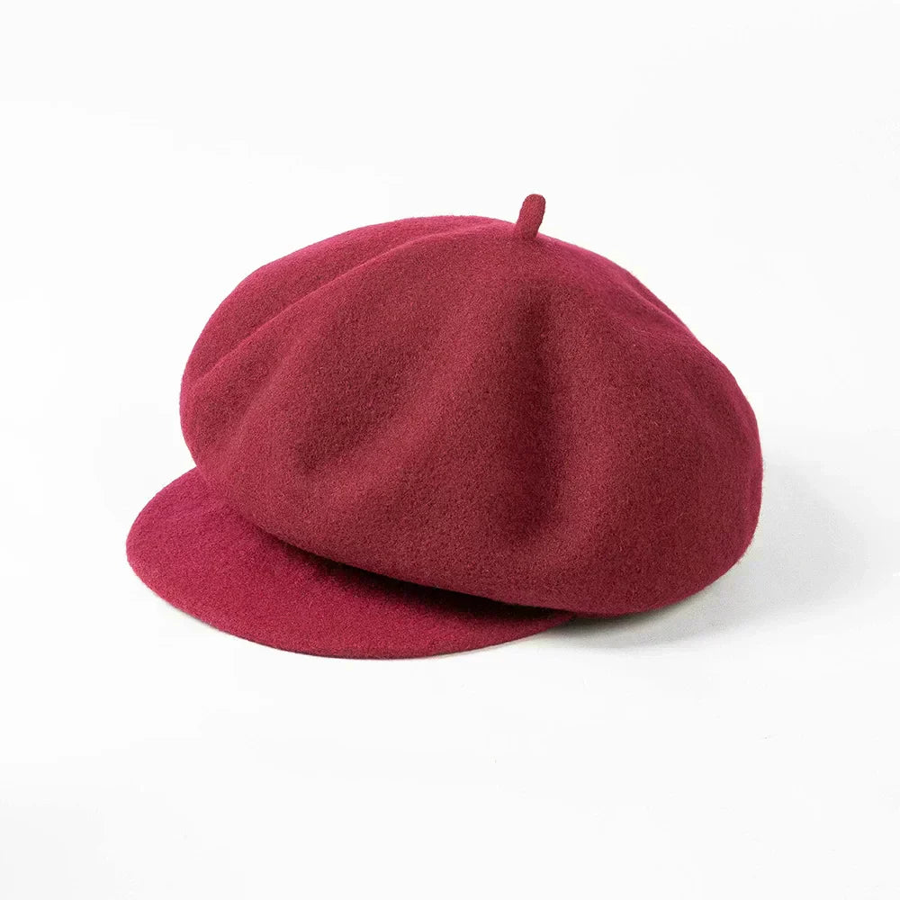 Colette – Beret z wełnianego filcu