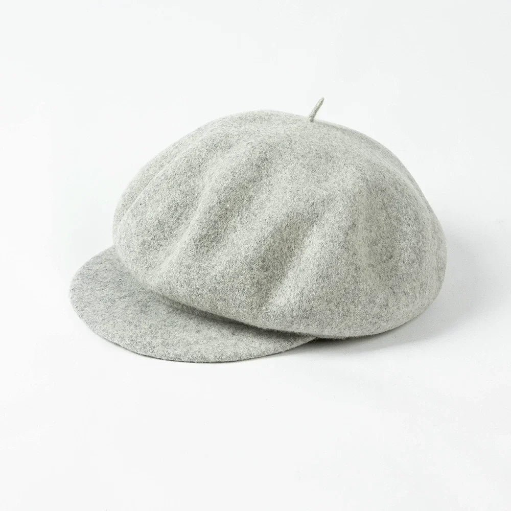 Colette – Beret z wełnianego filcu