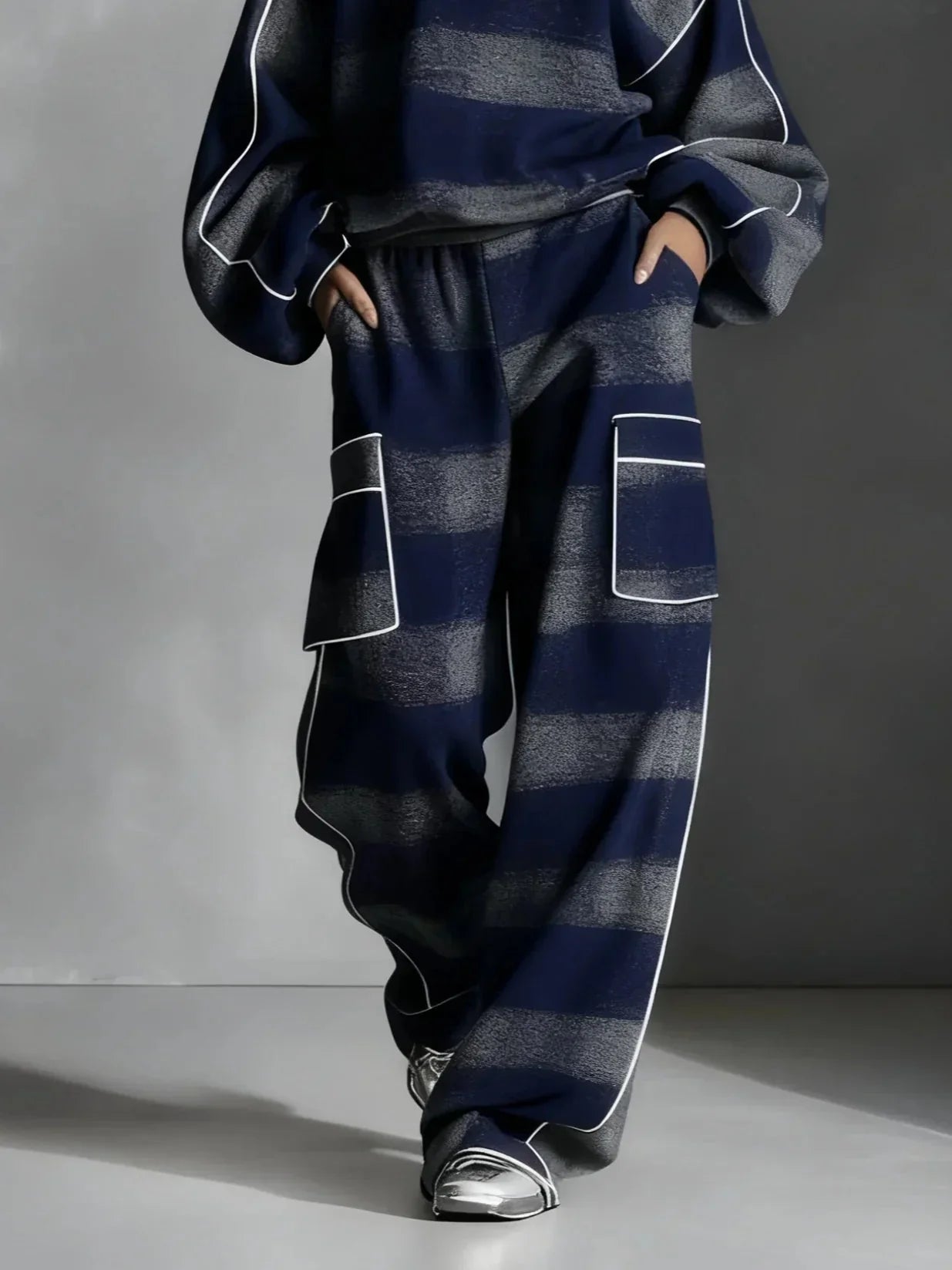 Julia | Oversized Damski Zestaw Lounge