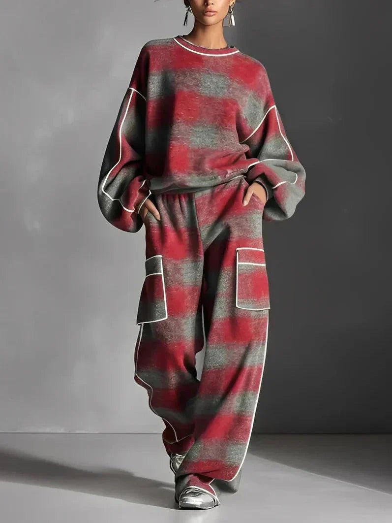 Julia | Oversized Damski Zestaw Lounge