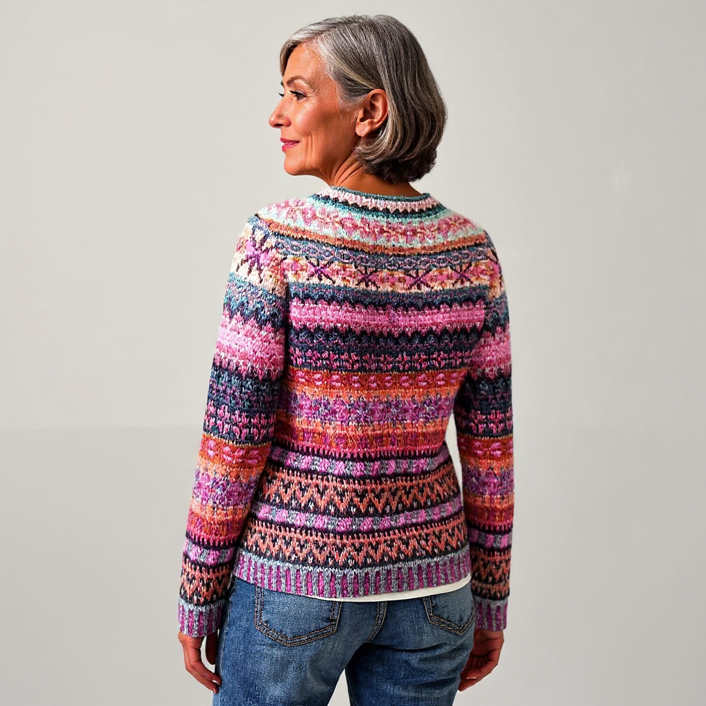 Madison | Vintage Islandzki Sweter Wełniany