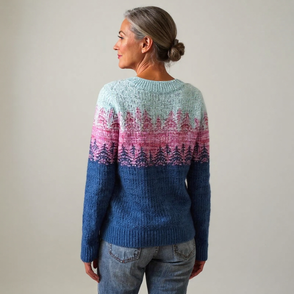 Avery | Vintage Islandzki Sweter Wełniany