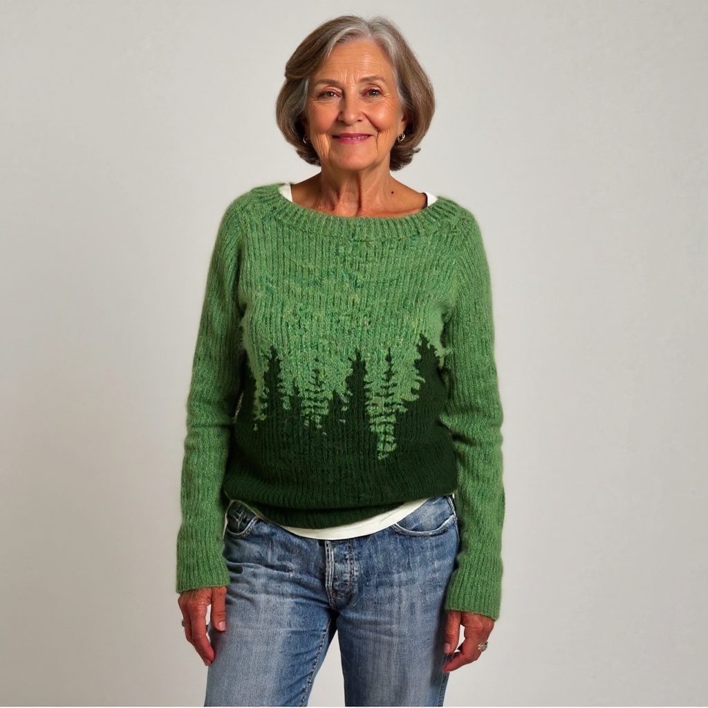 Paisley | Vintage Islandzki Sweter Wełniany